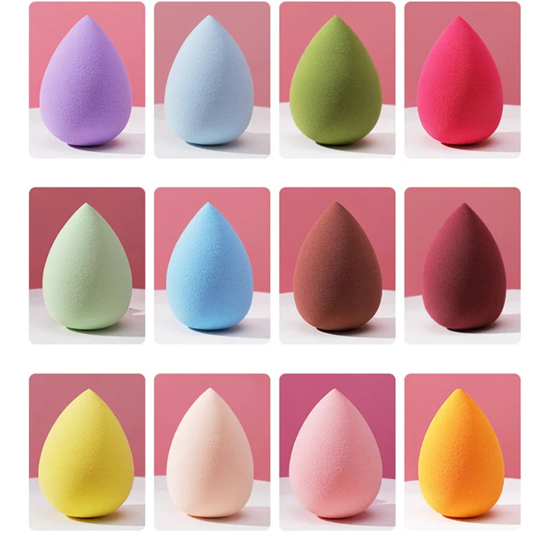 Water Drop Makeup Sponge Professional Cosmetic Puff for Foundation Concealer Cream Make up Blender Soft Wholesale