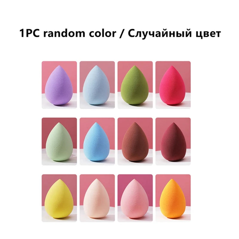 Water Drop Makeup Sponge Professional Cosmetic Puff for Foundation Concealer Cream Make up Blender Soft Wholesale