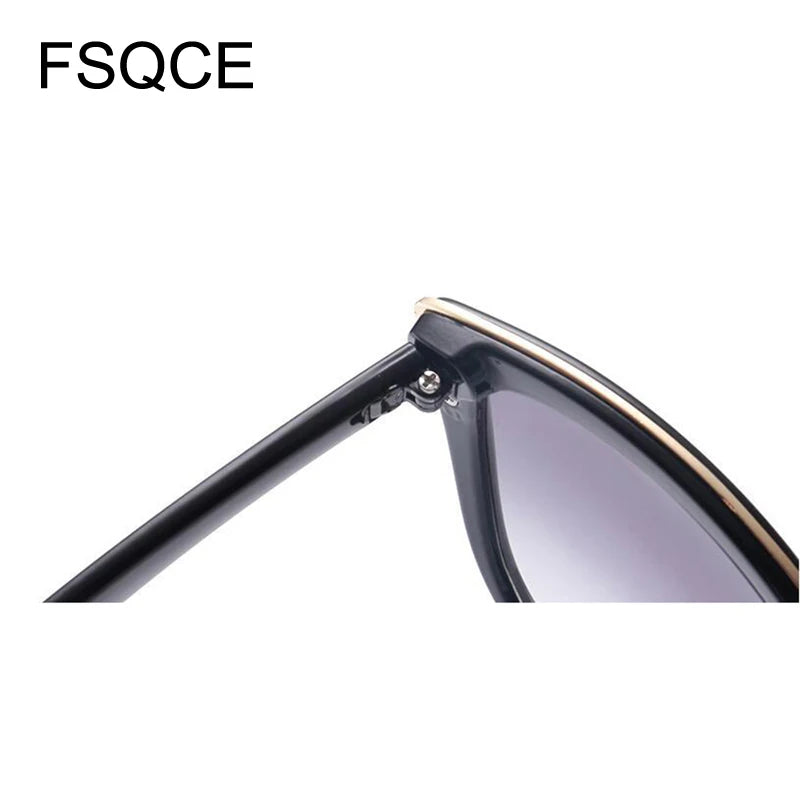 Luxury Cat Eye Sunglasses Women Luxury Brand Designer Vintage Gradient Glasses Retro Cat Eye Sun Glasses Female Eyewear UV400