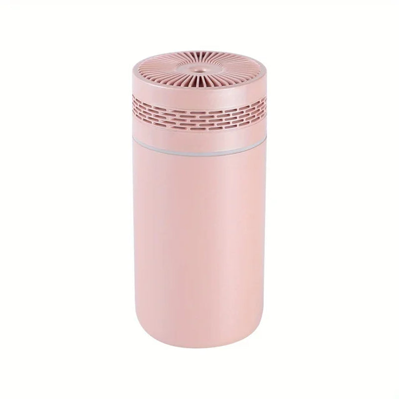 Portable LED Light 250Ml Spray Mist Humidifier Double Wet Aroma Essential Oil Diffuser Mini H2O Air Humidifier