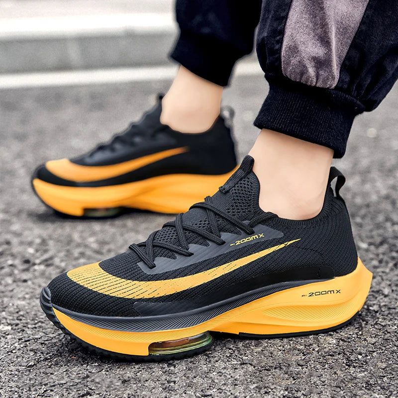 New 2023 Men Running Shoes Breathable Outdoor Sports Shoes Lightweight Sneakers for Men Comfortable Athletic Training Footwear