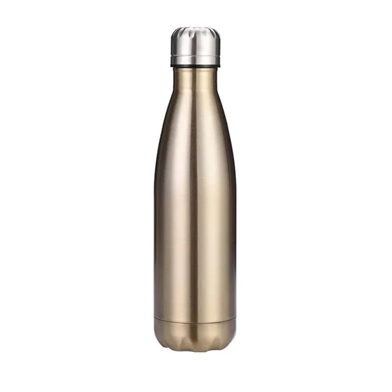 500/750Ml Stainless Steel Sports Water Cup Sports Kettle Single-Layer Double-Wall Thermal Insulation Vacuum Bottle