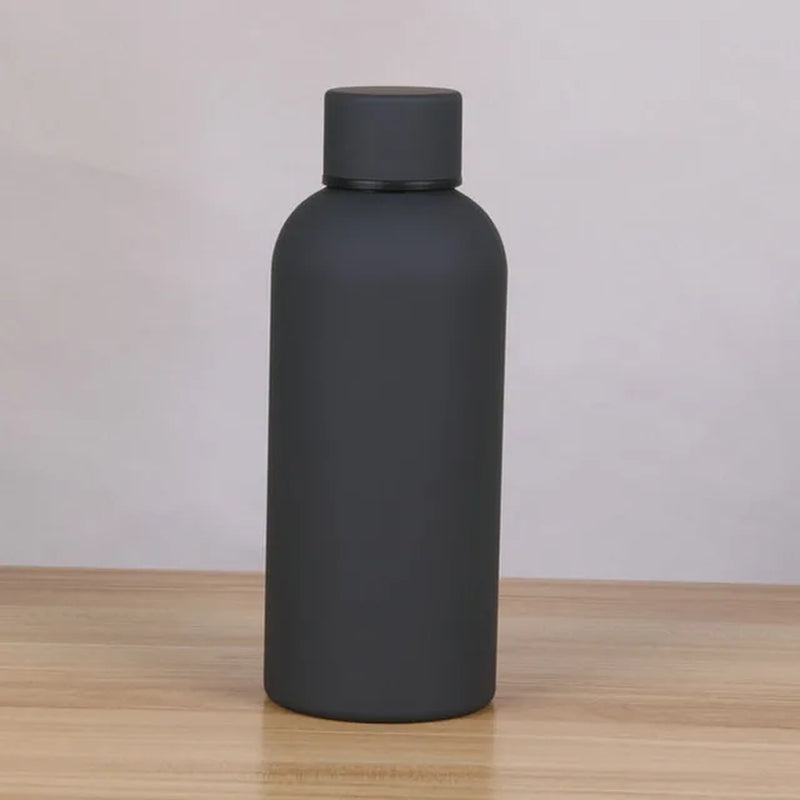 350ML Small Mouth Thermos Cup, Outdoor Car Stainless Steel Coke Bottle, Double Layer Vacuum Cup Sports Kettle