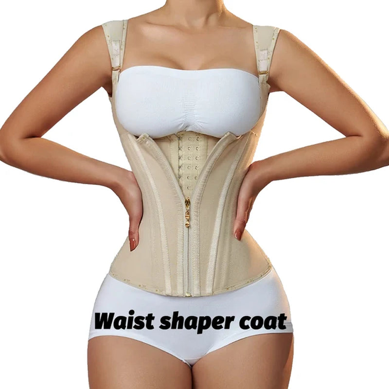 Shaping Corset Binder Waist Trainer Body Shaper Reducing Girdles Tummy Slimming Faja Colombian Shapewear Women Corrective Sheath