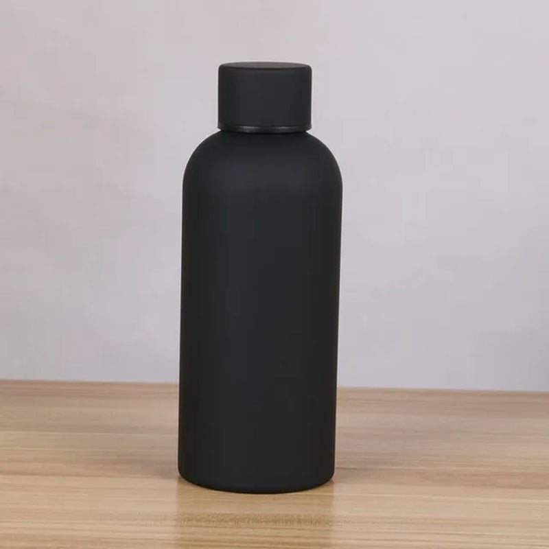 350ML Small Mouth Thermos Cup, Outdoor Car Stainless Steel Coke Bottle, Double Layer Vacuum Cup Sports Kettle