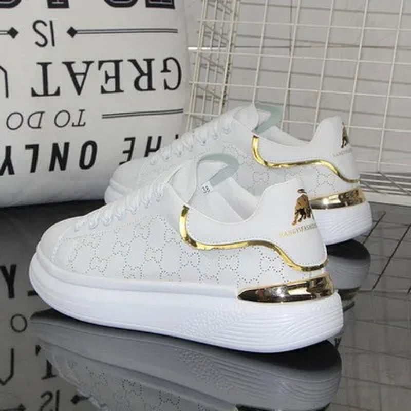 Hot Selling 2024 New Versatile Couple Shoes Breathable Thin White Shoes Women'S Sneakers Sports Tennis Shoes